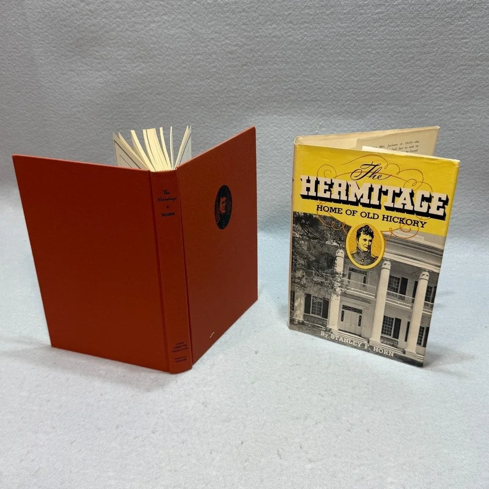 Vintage 1960 The Hermitage Home of Old Hickory Andrew Nashville Tennessee HC DJ